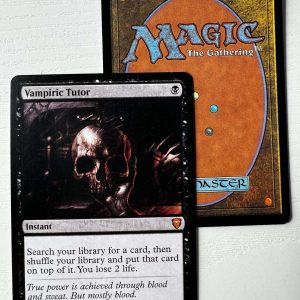 Vampiric Tutor Commander Legends Regular Frame