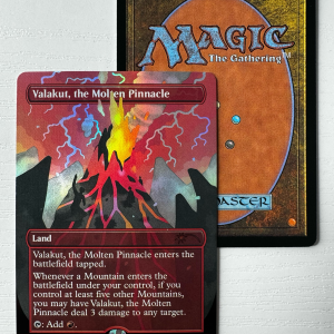 Valakut, the Molten Pinnacle SLP Borderless Foil