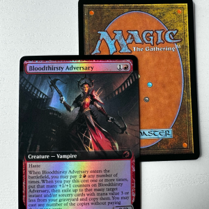 Bloodthirsty Adversary Extended Art Foil