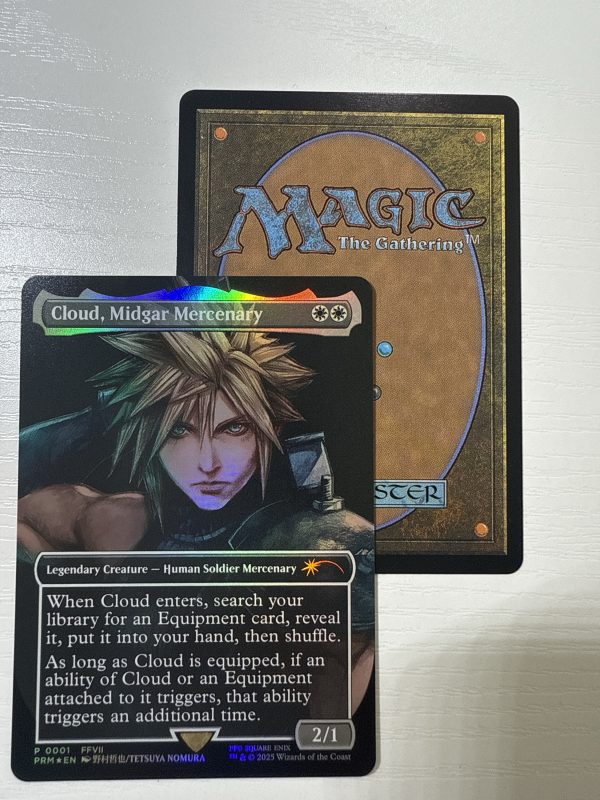 Cloud, Midgar Mercenary Promo Foil BX20