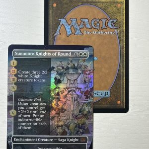 Summon: Knights of the Round Borderless Foil BX20
