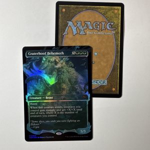 Craterhoof Behemoth Showcase Foil BX11