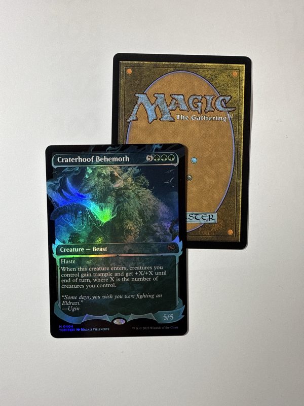 Craterhoof Behemoth Showcase Foil BX11