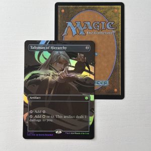 Talisman of Hierarchy Borderless Secret Lair Foil TL28