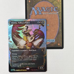 Zinnia, Valley’s Voice Raised Foil TL45