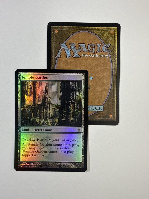 Temple Garden Ravnica OG Foil BX25