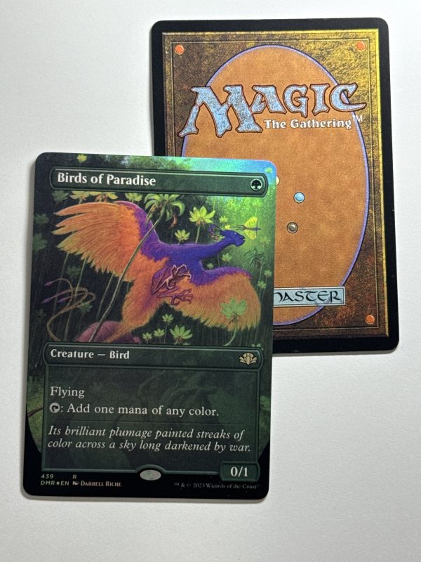Birds of Paradise Dominaria Remastered Borderless Foil BX11