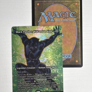 Black Panther, Wakandan King Borderless Foil TL84