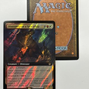Dinosaurs on a Spaceship Surge Foil BX10