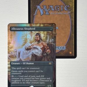 Allosaurus Shepherd Double Masters 2022 Borderless Foil TL01