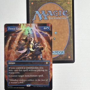 Fierce Guardianship Commander Masters Borderless Foil TL34