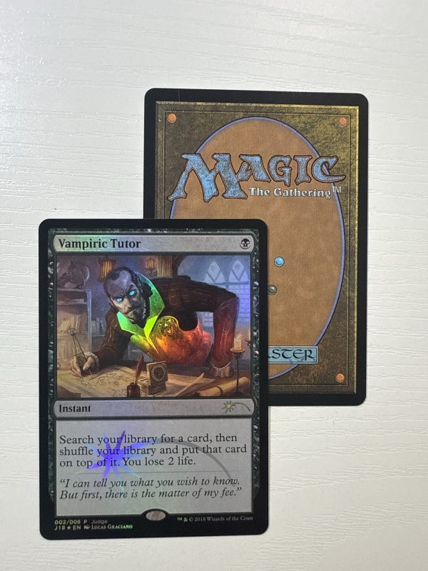 Vampiric Tutor Judge Promo Foil BX20