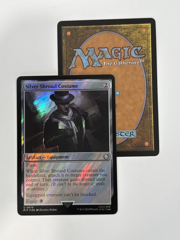 Silver Shroud Costume Surge Foil BX10
