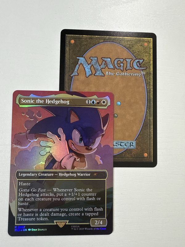Sonic the Hedgehog Secret Lair Foil BX20