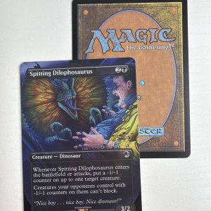 Spitting Dilophosaurus Borderless Foil TL77