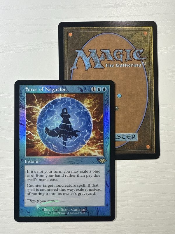 Force of Negation Retro Frame Foil BX20