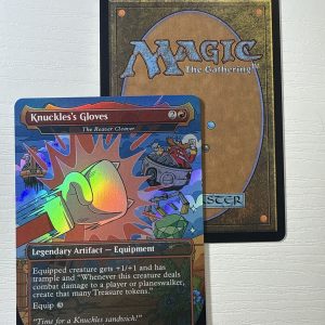 Knuckles’s Gloves The Reaver Cleaver Secret Lair Foil BX20