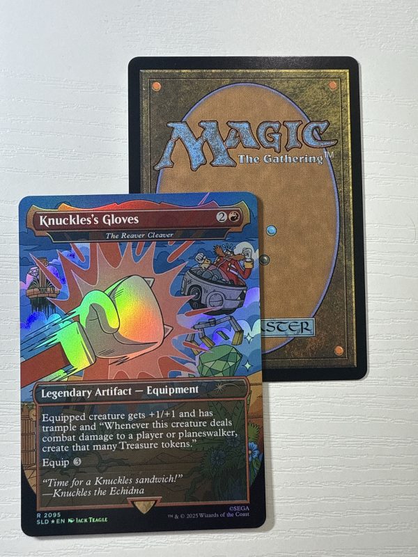 Knuckles’s Gloves The Reaver Cleaver Secret Lair Foil BX20