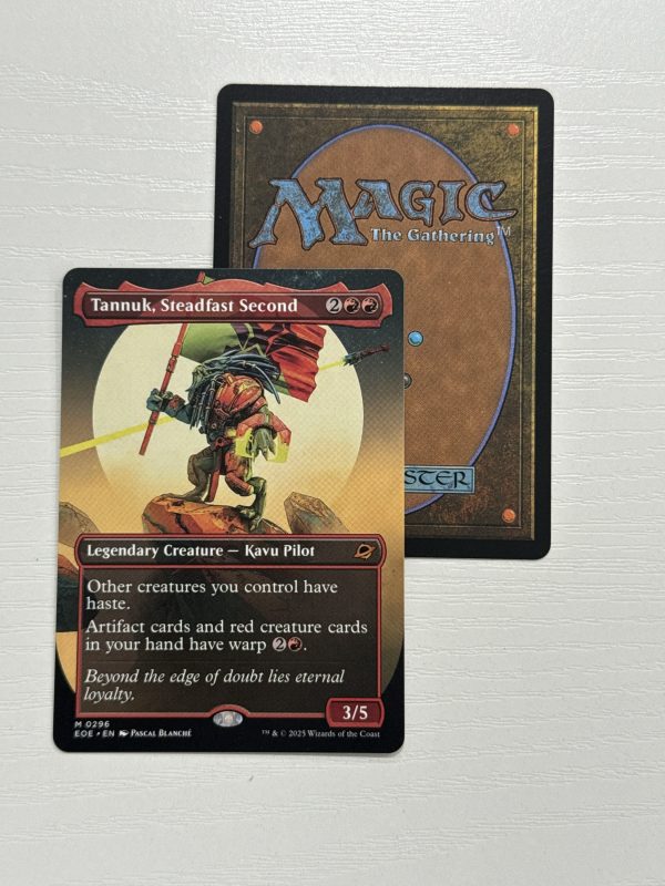 Tannuk, Steadfast Second Borderless BX17