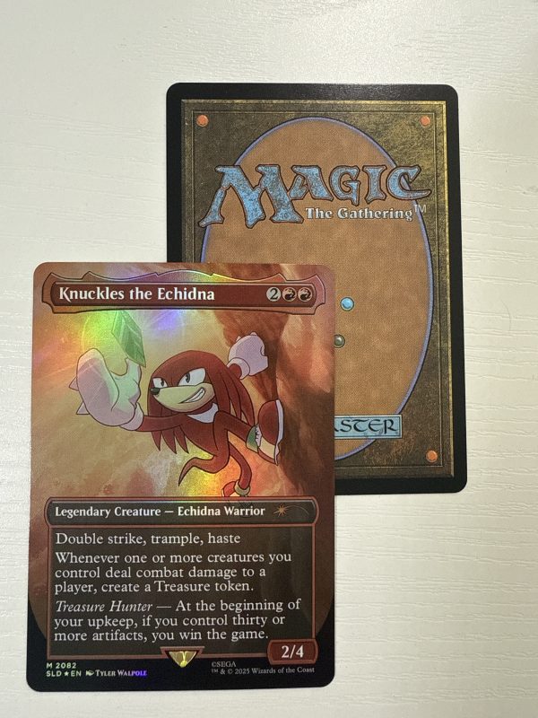 Knuckles the Echidna Secret Lair Foil BX20