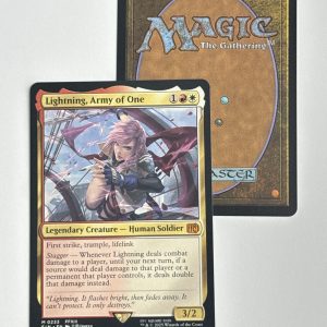 Lightning, Army of One TL28