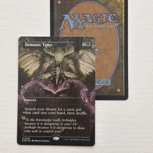 Demonic Tutor Commander Masters Borderless TL38