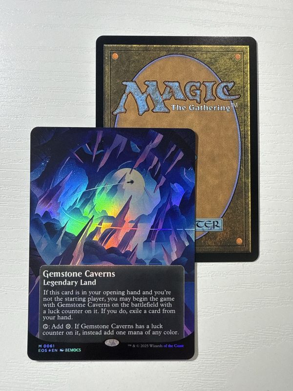 Gemstone Caverns 61 Edge of Eternities Foil BX19