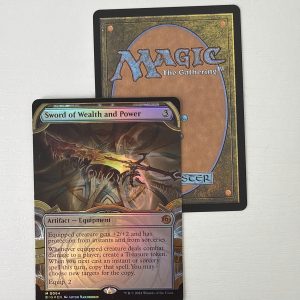 Sword of Wealth and Power Raised Foil TL45