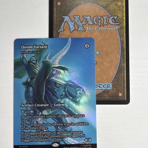 Doom Variant Roaming Throne Borderless Foil TL85