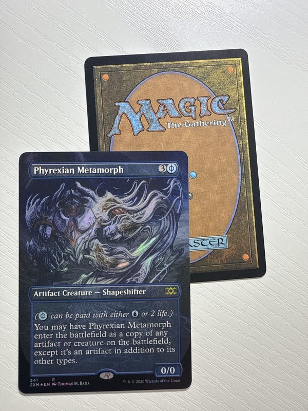 Phyrexian Metamorph Borderless Box Topper Foil TL20