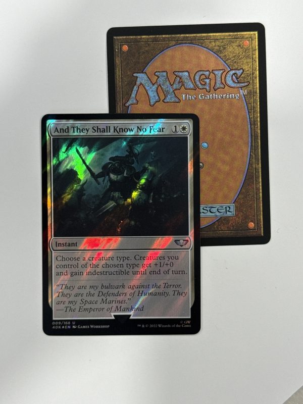And They Shall Know No Fear Surge Foil BX10