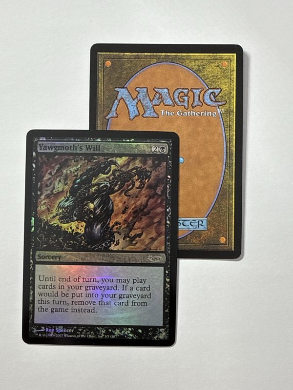 Yawgmoth’s Will Judge Promo Foil