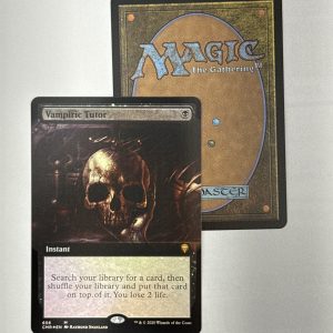 Vampiric Tutor Commander Legends Extended Art Foil