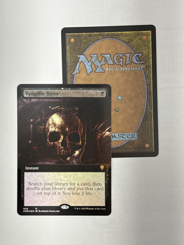 Vampiric Tutor Commander Legends Extended Art Foil