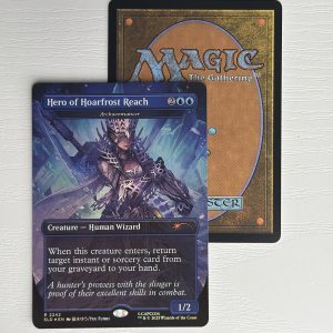 Hero of Hoarfrost Reach Archaeomancer SLD Foil TL51