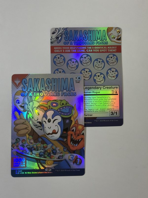 Sakashima of a Thousand Faces Secret Lair Foil TL28