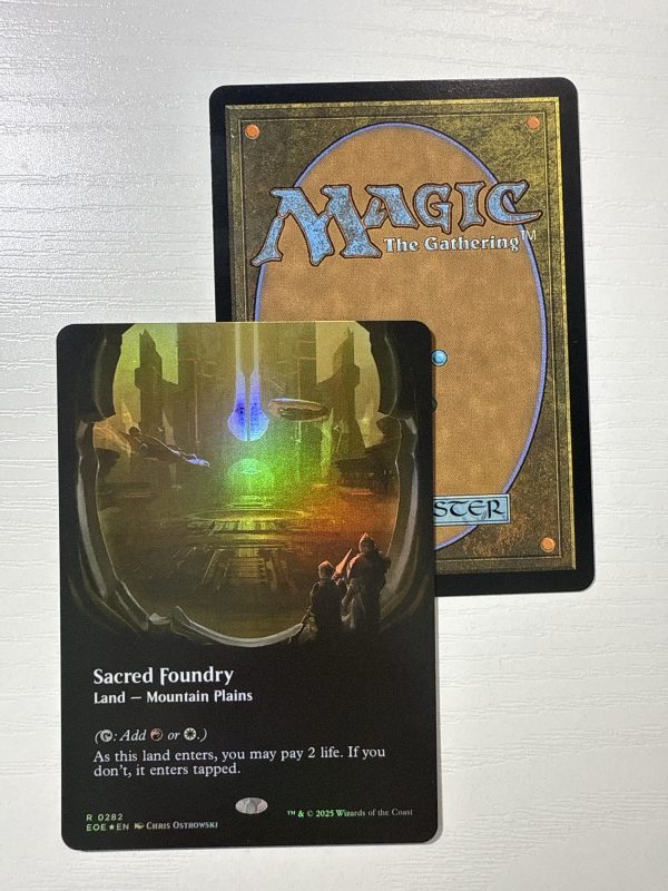 Sacred Foundry Edge of Eternities Foil BX19
