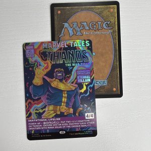 Thanos, Mad Titan Borderless Foil TL85
