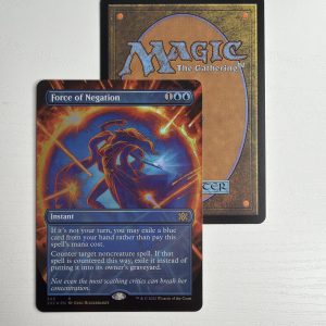 Force of Negation Double Masters 2022 Borderless Foil TL30