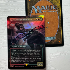 Ravenous Tyrannosaurus Foil