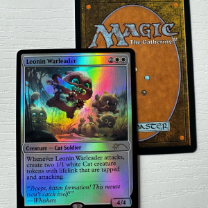 Leonin Warleader Secret Lair Foil