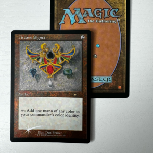 Arcane Signet Foil Etched Style