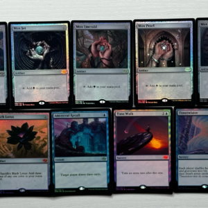 Bundle 9 Foil Vintage Masters Dual Lands Lot of 10