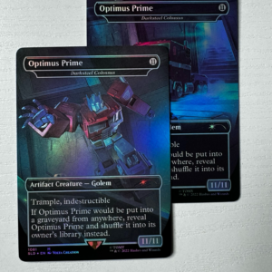 Optimus Prime Darksteel Colossus Double-Sided Foil