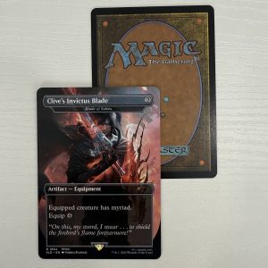 Clive’s Invictus Blade of Sleves Secret Lair BX07