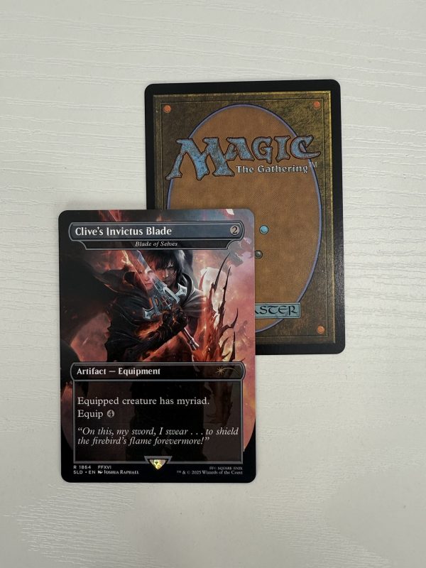 Clive’s Invictus Blade of Sleves Secret Lair BX07