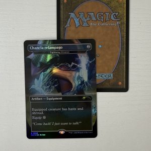 Chancla relampago Lightning Greaves Secret Lair Foil BX08