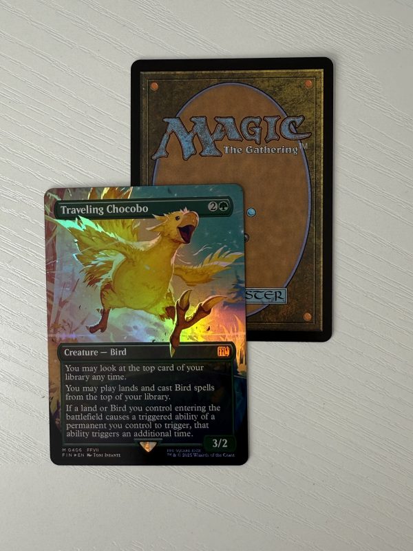 Traveling Chocobo Borderless Foil BX08