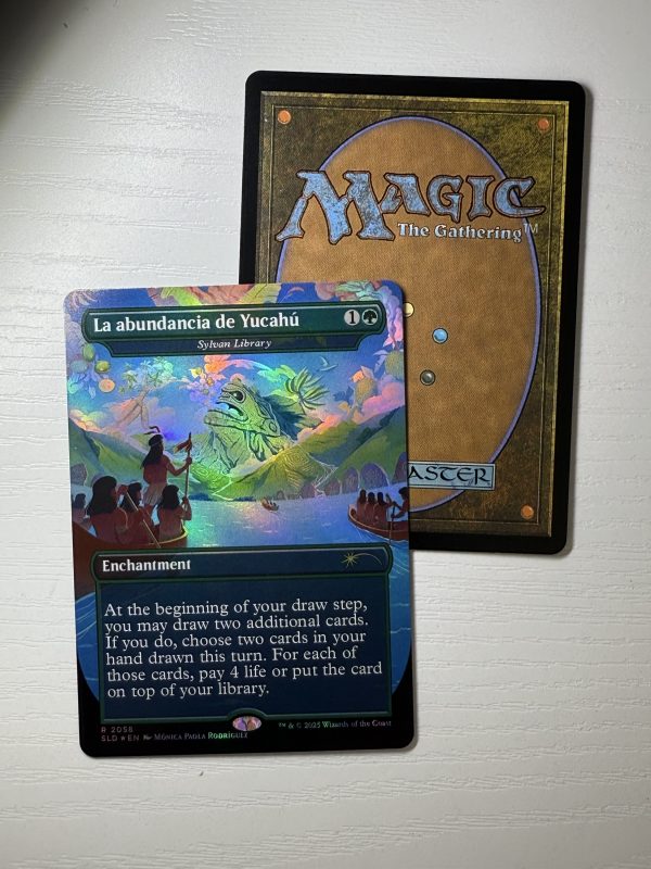 La adundancia de Yucahu Sylvan Library Secret Lair Foil BX08