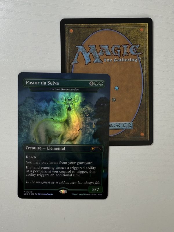 Pastor da Selva Ancient Greenwarden Secret Lair Foil BX08